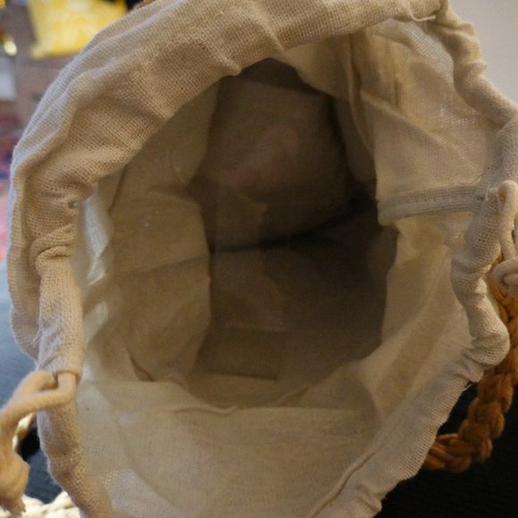 Crochet Bucket Shoulder Bag (NWT) - Picture 4 of 13